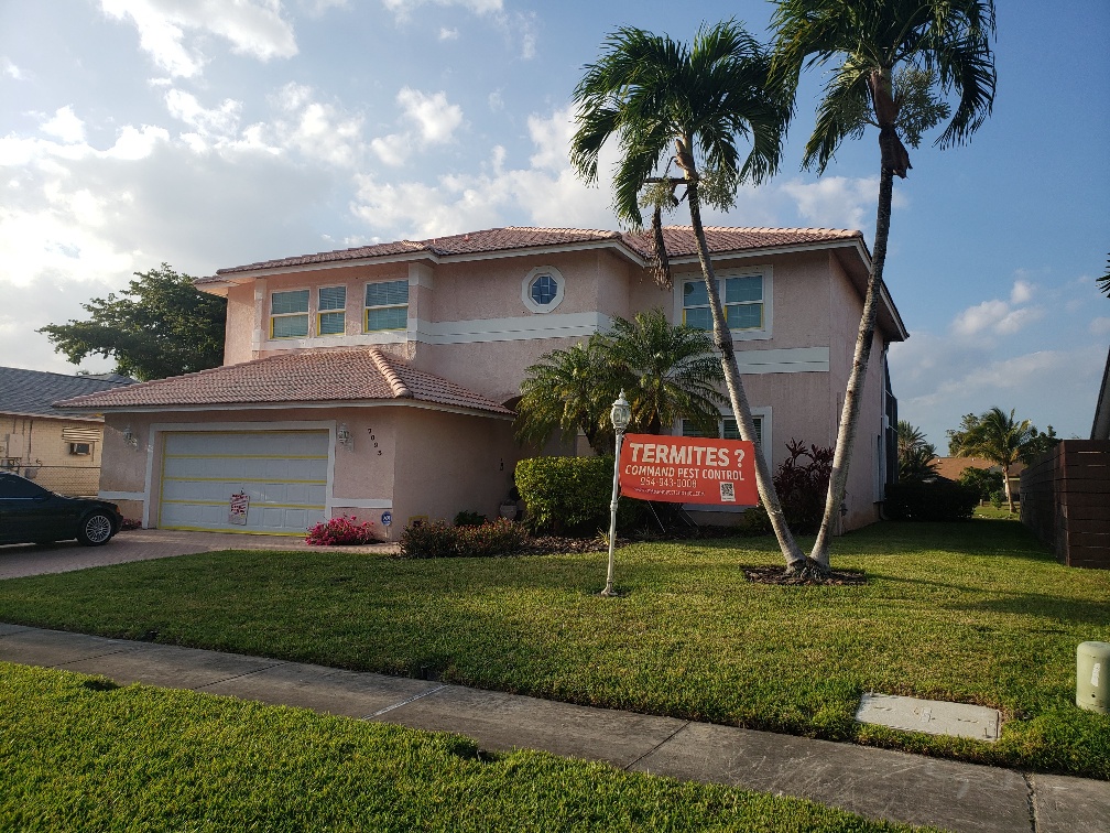 Command Pest Control termite fumigation in Pompano Beach and South Florida